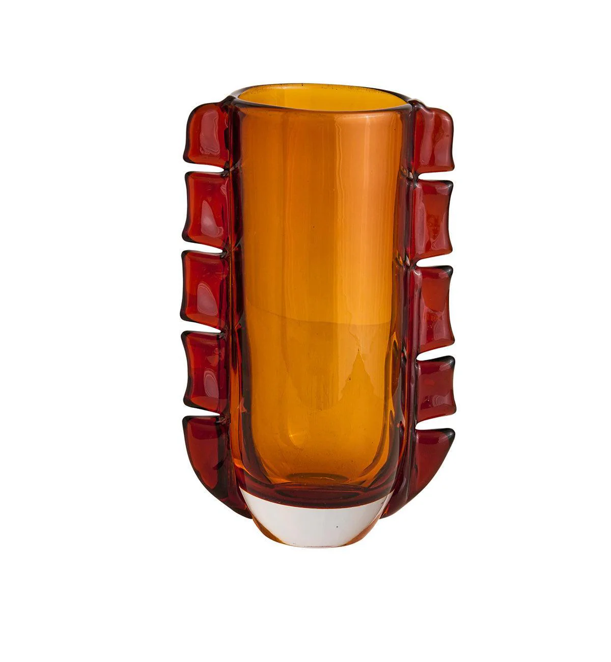 Totem Vase in Amber