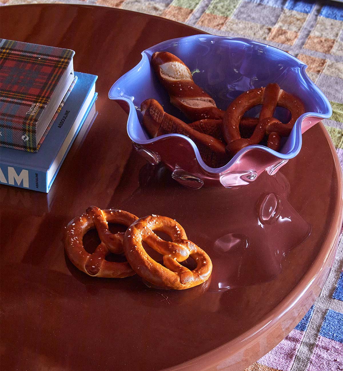 Wavy Bowl in Plum - Image 2