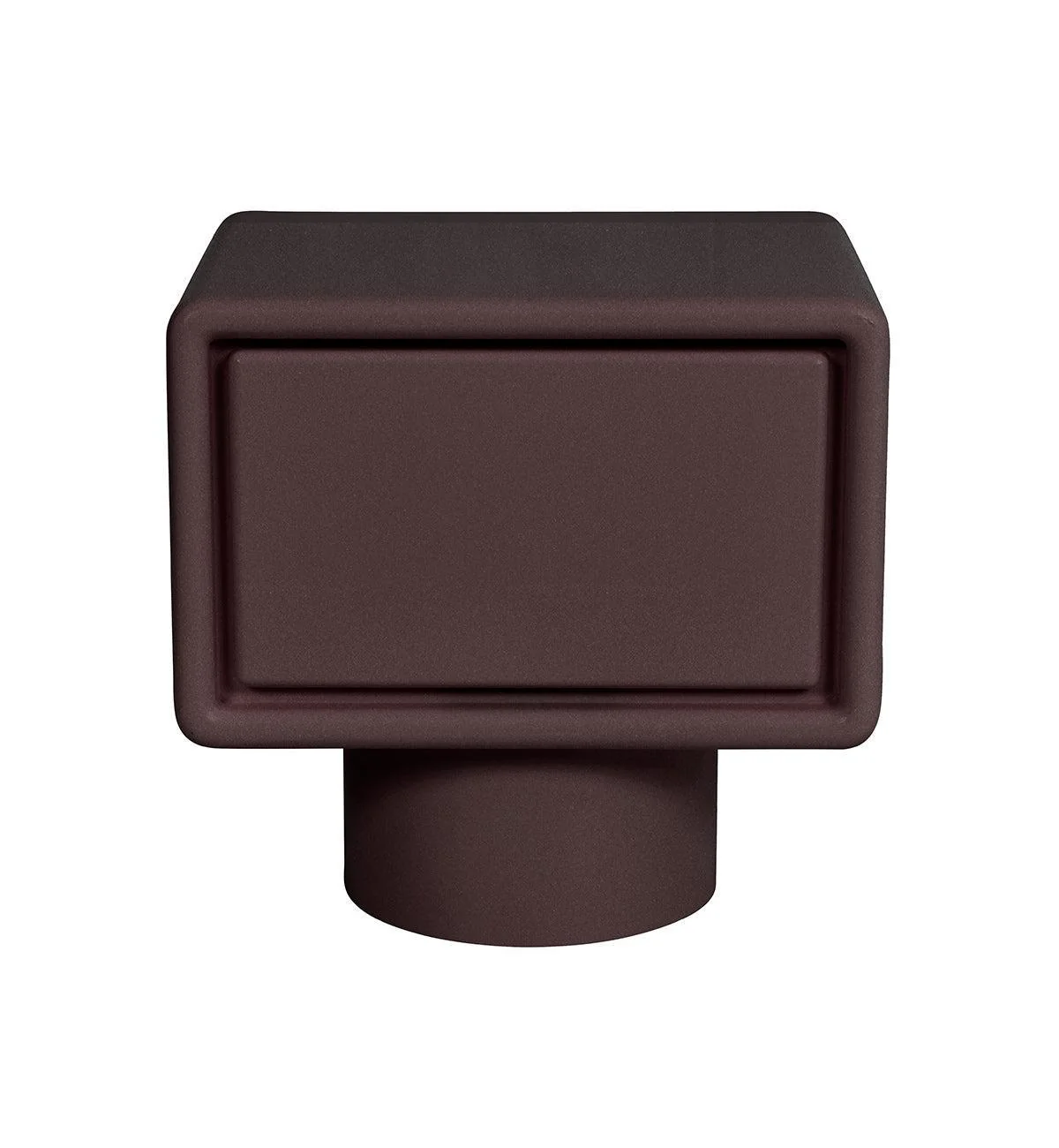Wilma Bedside Table in Chocolate