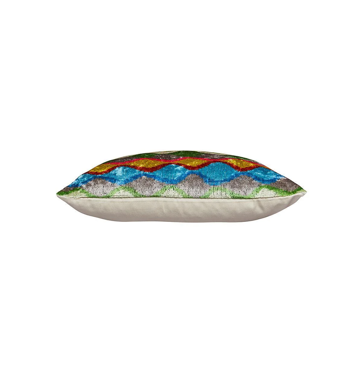 Zulta Cushion in Rainbow Ripple - Image 3